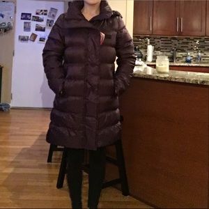 Winter nike purple jacket